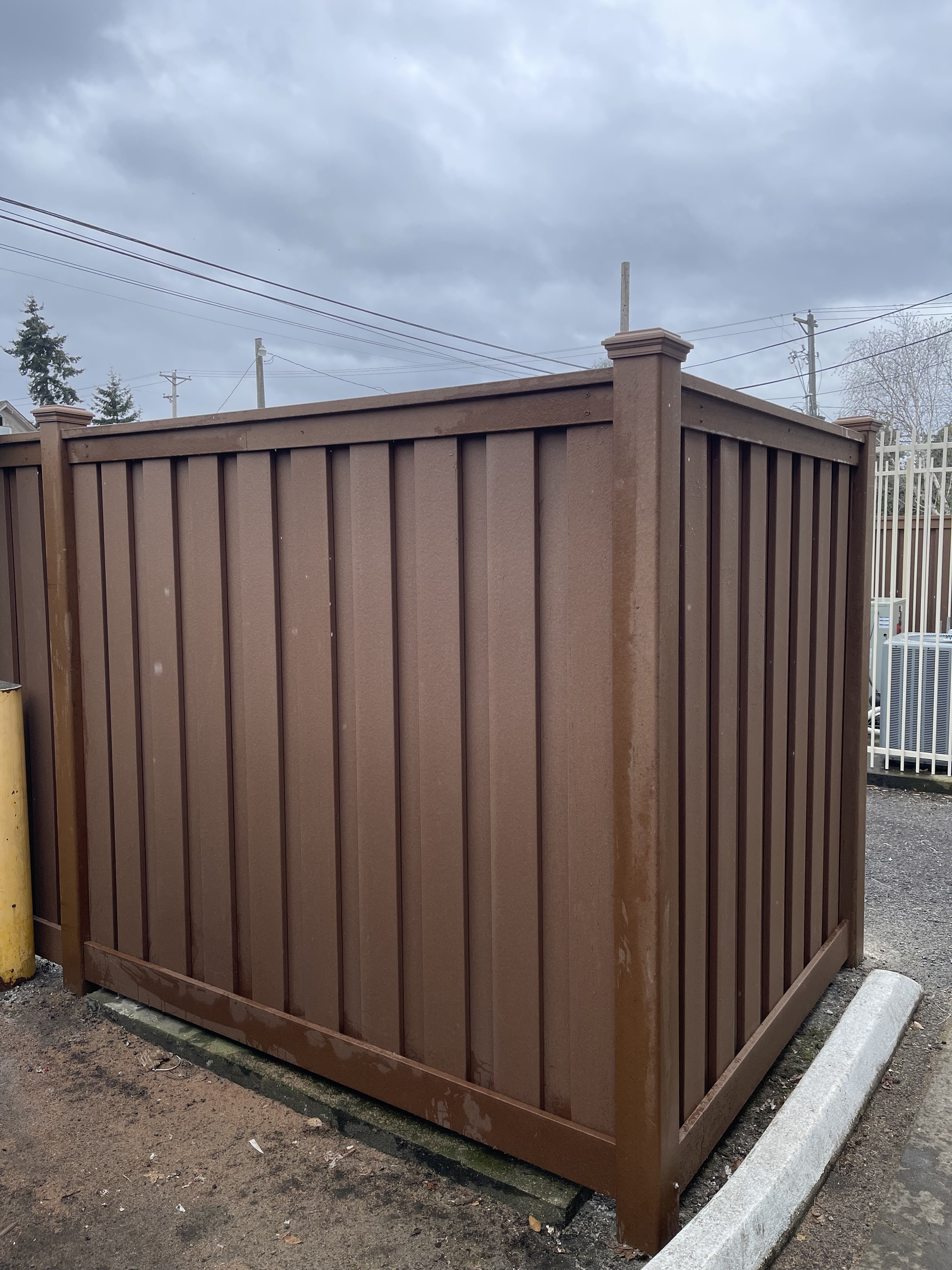 Composit Security Fence